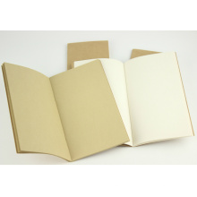 Libros de Ejercicios Grapados de Papel Kraft en Blanco